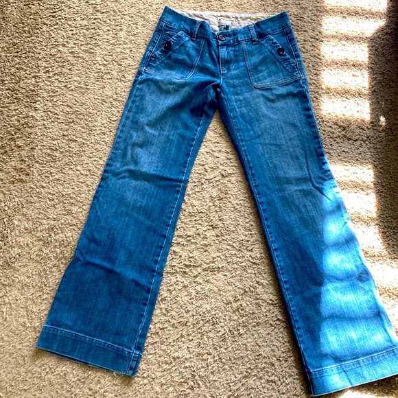 GAP Jeans Gap Womens Jeans Wide Leg Limited Edition Size 4 Poshmark